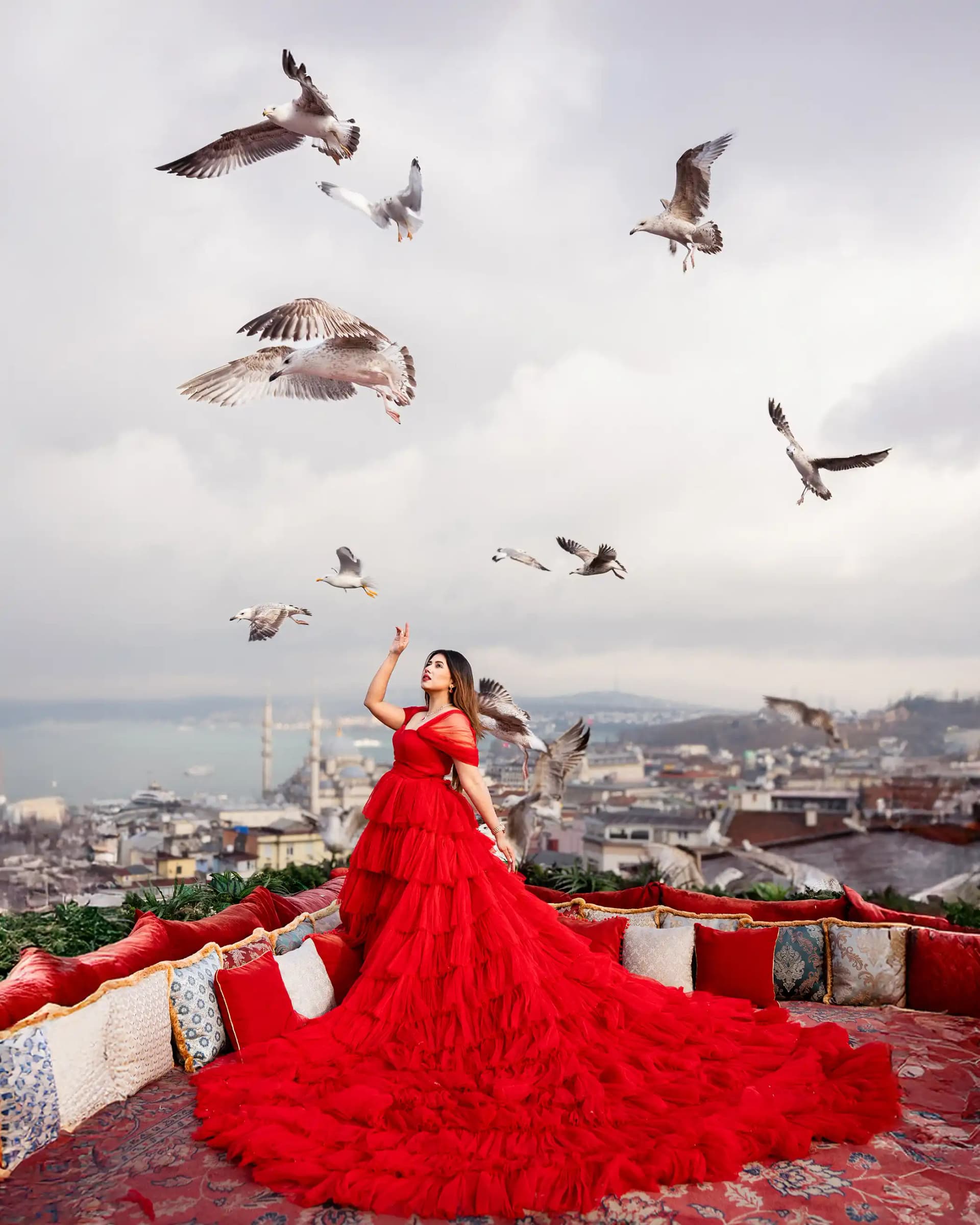Istanbul Rooftop Photoshoot